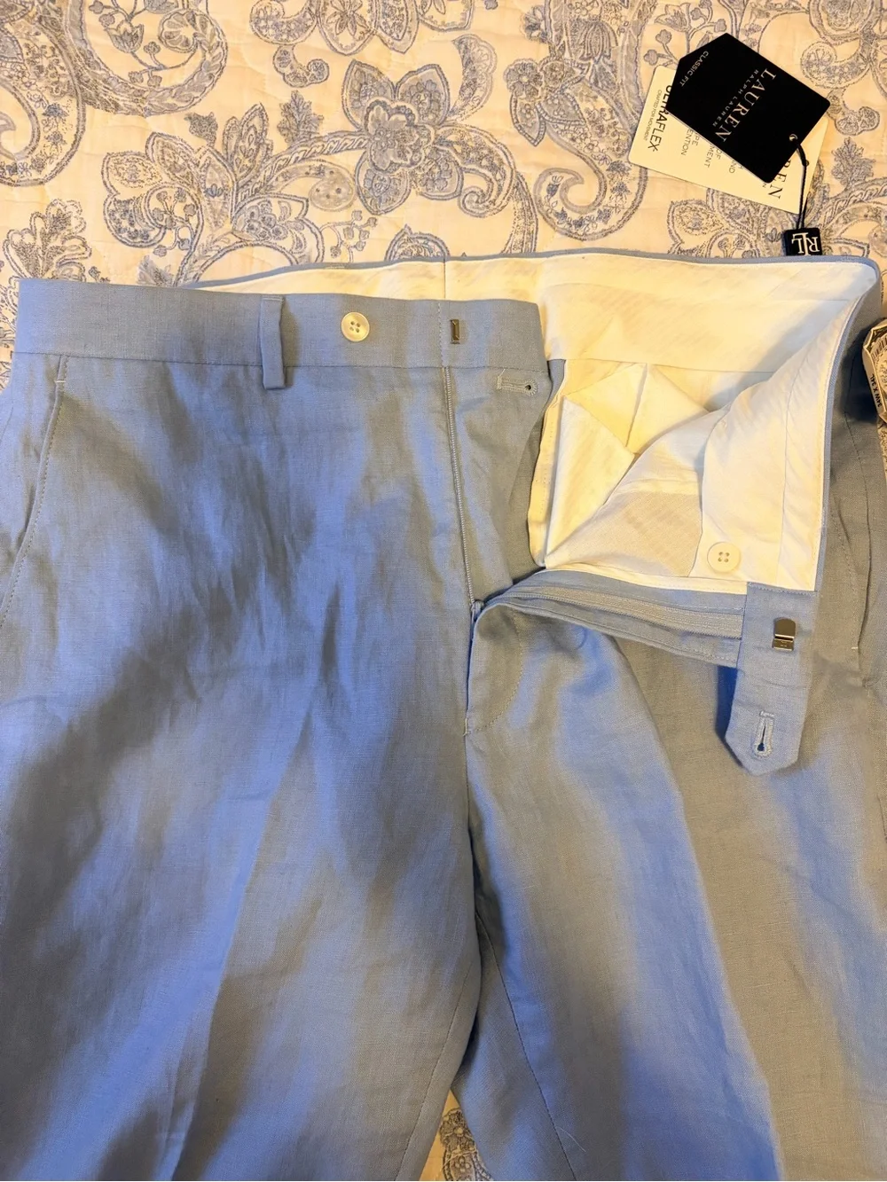 Ralph Lauren Light Blue Men's Dress Slacks